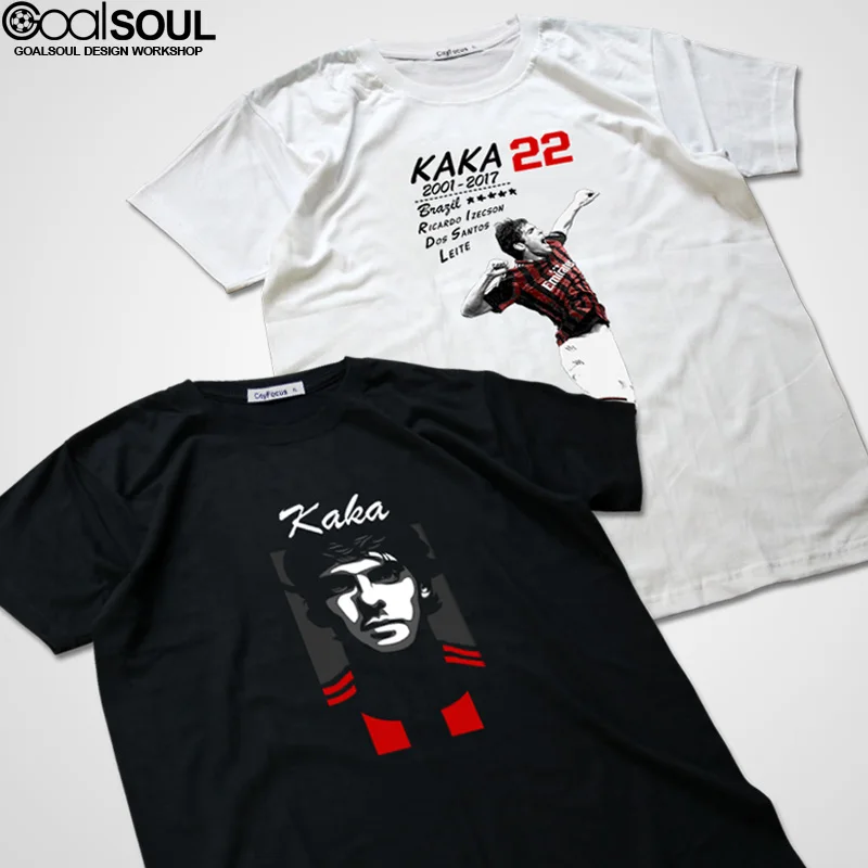 

tide brand short sleeve T-shirt Ricardo Izecson Dos Santos Leite Kaká jersey Tees men's top high quality shirt