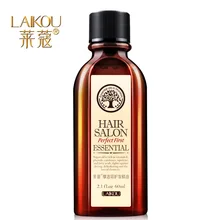 Marca de La Salud Cuidado de La Piel Tratamiento Del Cabello Aceite Esencial 60 ml Reparación de Daños Seco Curl Anti Frizz Moisturzing
