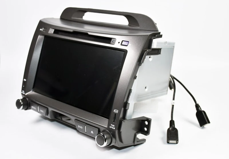 Perfect 8" Car DVD player with GPS(opt),audio Radio stereo,USB/SD,BT/TV,car multimedia for KIA sportage R 2010 2011 2012 2013 2014 2015 15