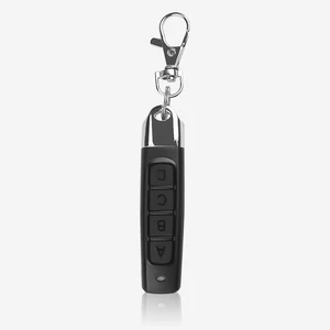 Image 5 - Cloning 433MHz Remote Control Key ring Electric Copy Controller Mini Wireless Transmitter Switch 4 Buttons Car Key Fob Universal