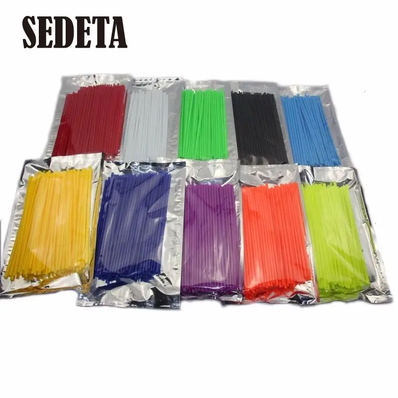 

Motocross Dirt Bike Enduro Wheel RIM SPOKE Shrouds SKINS COVERS WR250 for KTM KX85 EXC450 for KAWASAKI KX 500 CRF YZF RMZ KXF