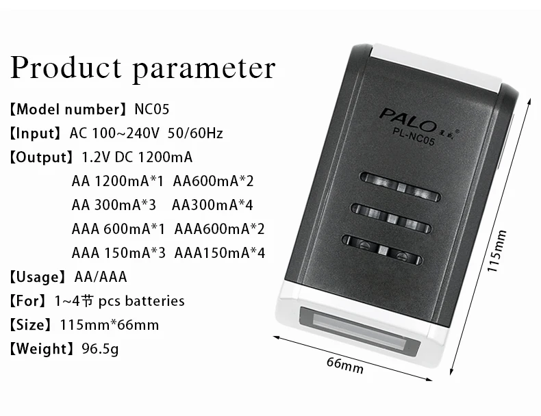 PALO AA Аккумуляторная батарея 1,2 V AA 3000mAh Ni-MH предварительно Заряженная аккумуляторная батарея 2A батареи для камеры микрофон игрушка