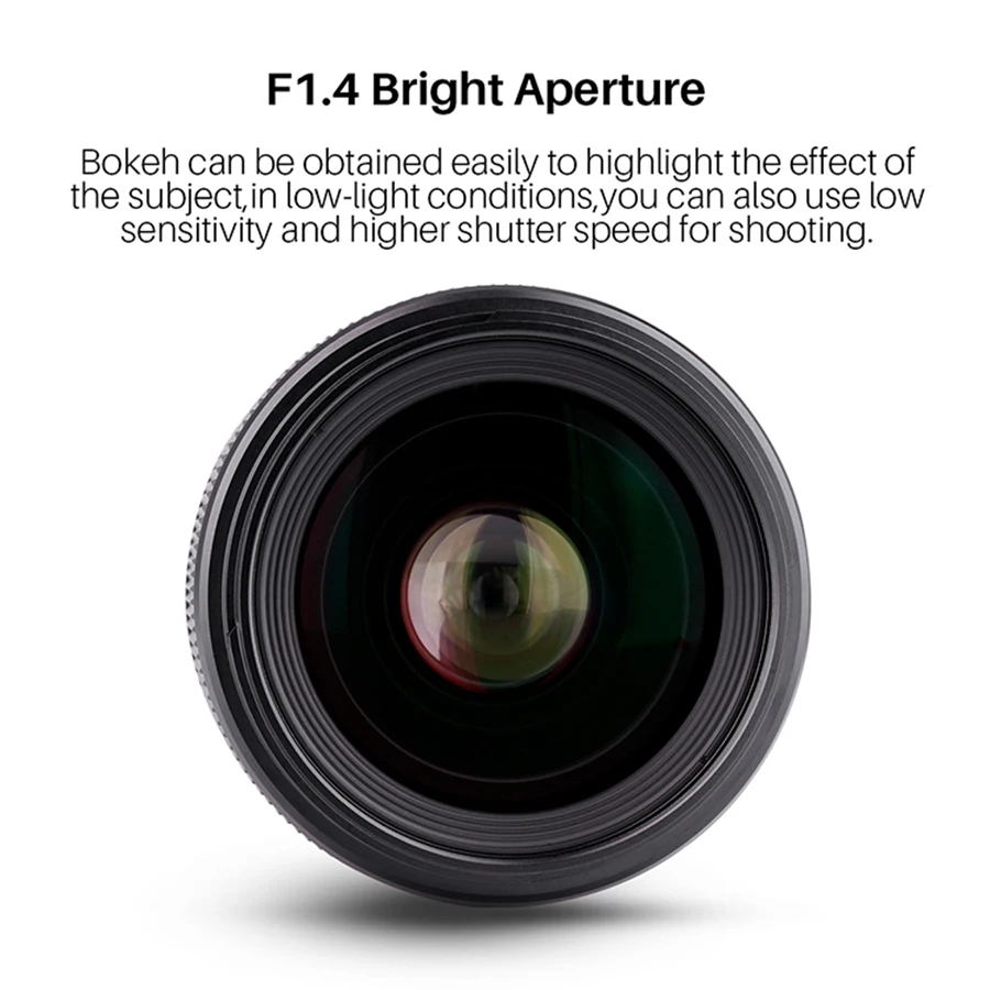 Объектив YONGNUO yn35 мм F1.4 широкоугольный PrimeBright F1.4 объектив большой апертурой AF MF линзы для зеркальных камер Canon