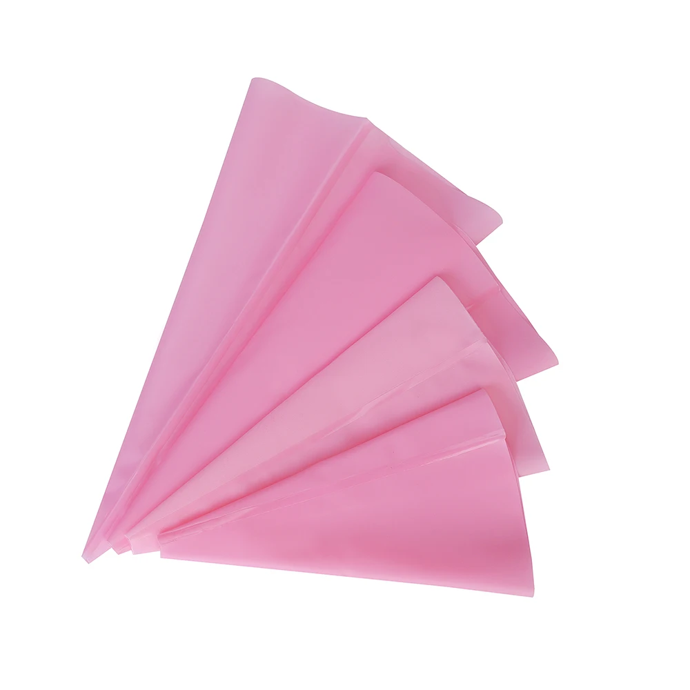 57PCSSet 4Size Silicone Icing Piping Cream Pastry Bag+48x Stainless Steel Nozzle Tips+5x Converter DIY Cake Decorating Tools (3)