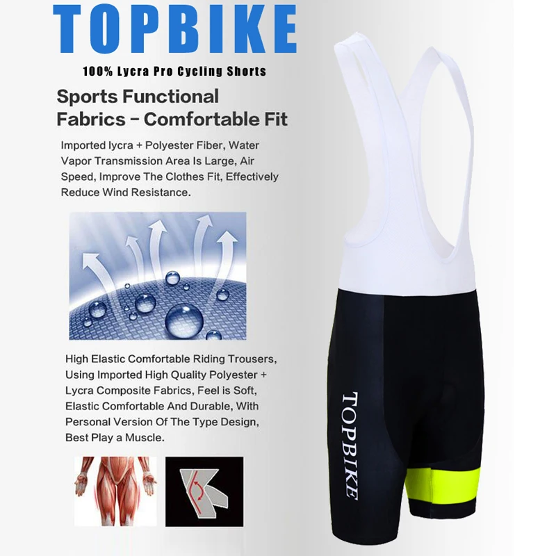 TOPBIKE, набор Джерси для велоспорта, анти-УФ, одежда для велоспорта, костюм для горного велосипеда, комплект одежды, Майо, Ropa Ciclismo