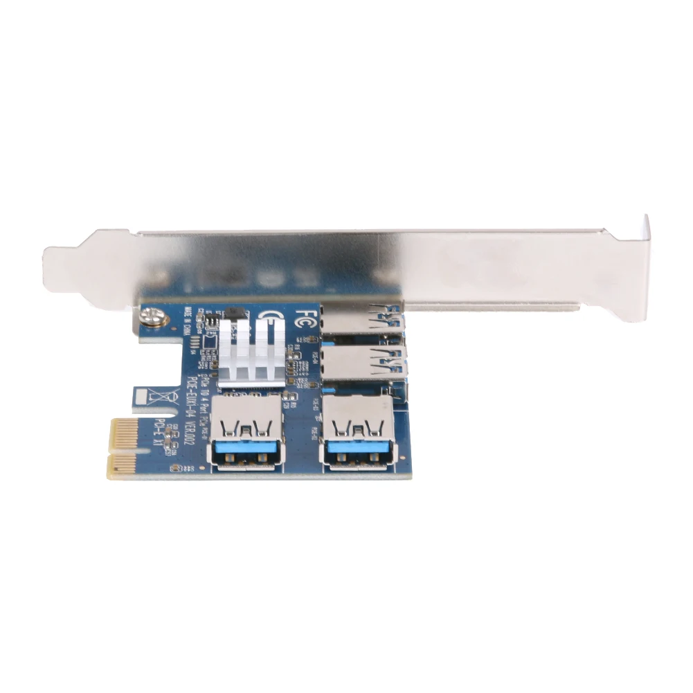 Купить стандарт PCIe 1 до 4 PCI экспресс х16 слоты райзер карта PCI-е ...