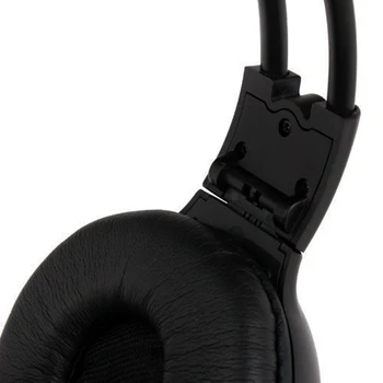 

HQ 4PCS IR Wireless Headphones Headsets for Car DVD Player L Flip Down&Headrest