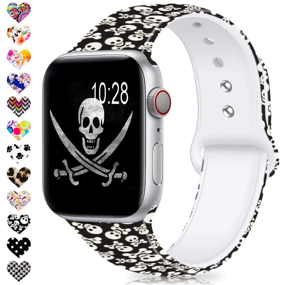 Ремешок для apple watch band correa apple watch 4 3 38 мм 42 мм iwatch band 44 мм 40 мм спортивный силиконовый браслет ремень reloj аксессуары