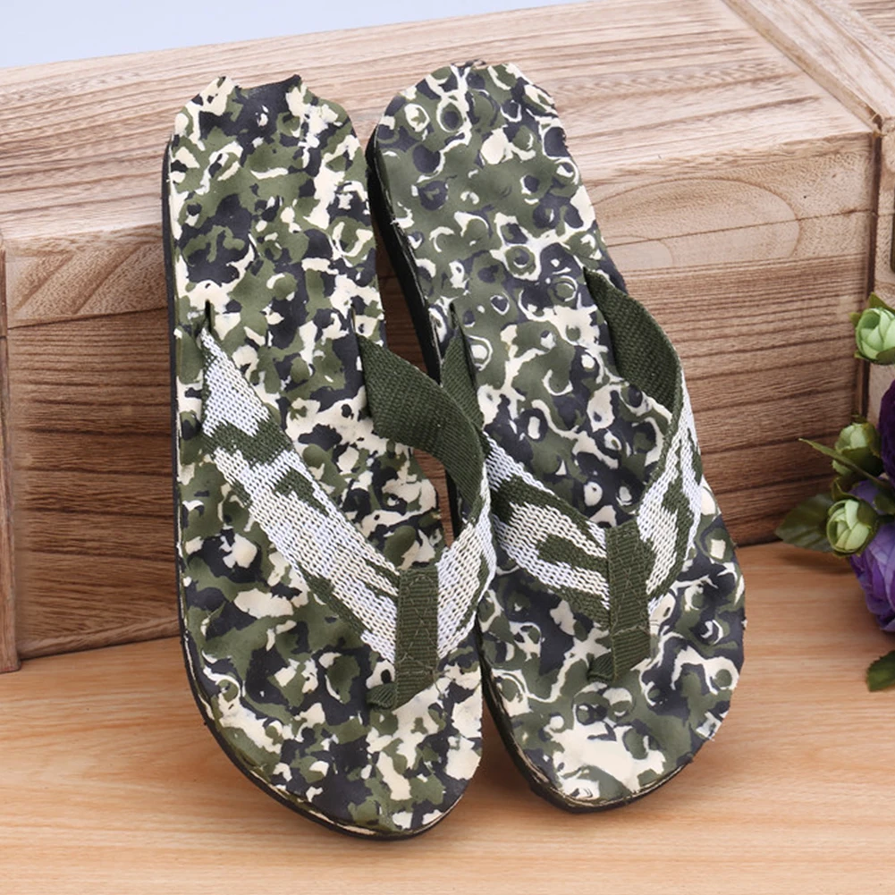 Flip-flops 100% QualitäT Sommer Männer Hausschuhe Flip-flops Big Größe Eva Camouflage Sandalen Männer Chinelo Masculino Alias De Hombre Plus Größe