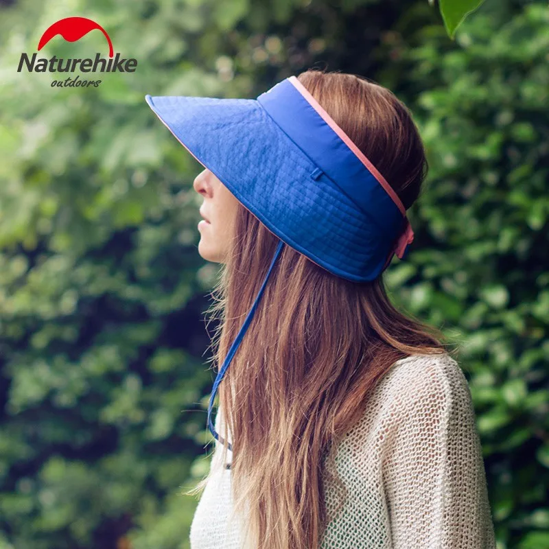 Naturehike новая Кепка для пеших прогулок дышащая Ультралегкая Нейлоновая кепка с защитой от ультрафиолета для женщин на лето осень синий красный