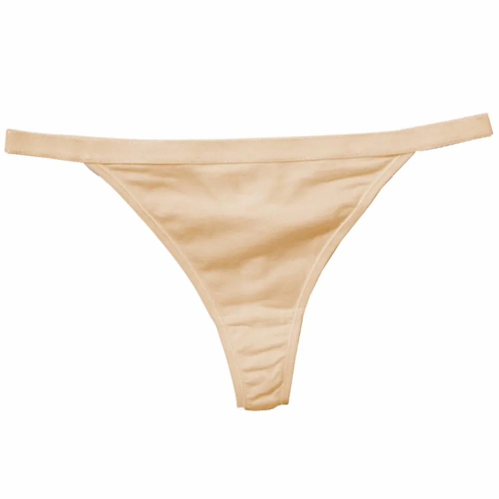 SP&CITY Fashion Cotton Solid G-string Low-rise Women Panties Sex Thong Rubber Underwear Female Sexy Transparent Lingerie String