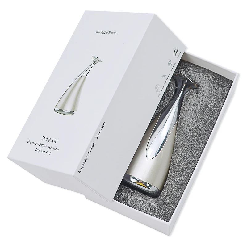 

LiCheng Magnetic Induction Instrument Ion Face Beauty Device Electric Vibration Facial Care Massage Instrument Beauty Spa Tool