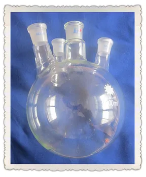 

20L,Round bottom Glass flask ,Four necks,20000ml ,Glass Boiling Flask,4-necks