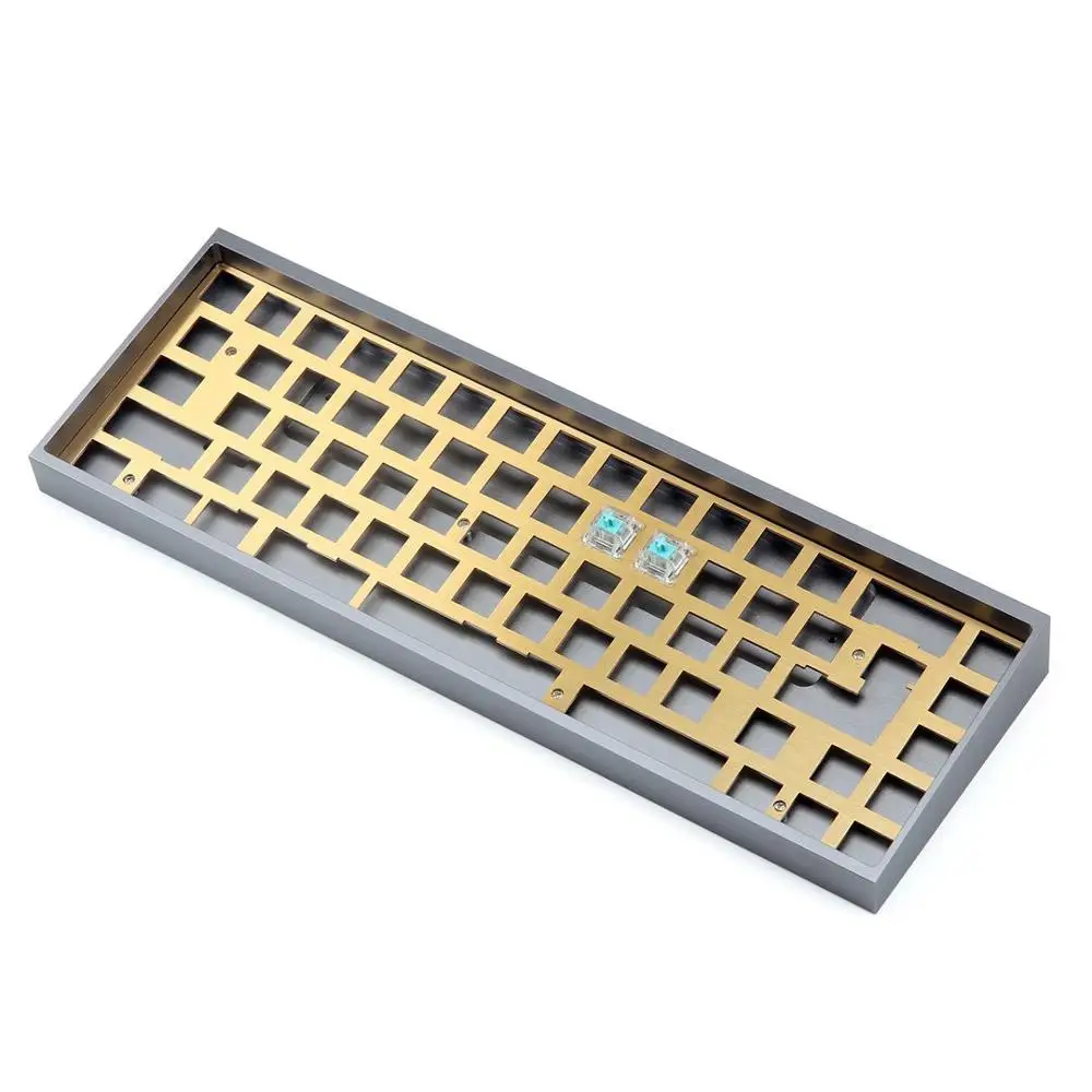 Beste 65% Messing Plaat compatiable voor KBD65 DZ68 PCB Tofu65 TADA68 toetsenbord