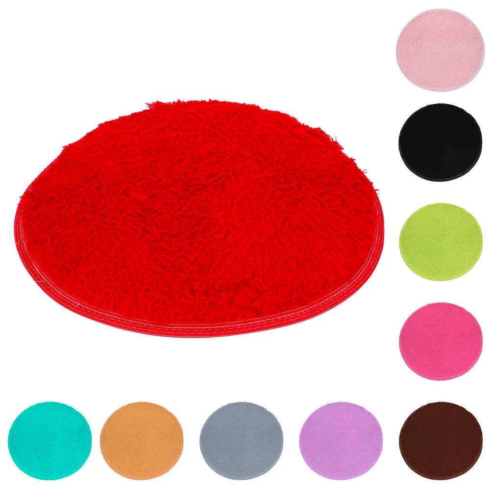 Buy Universal Bath Mats Soft Bath Bedroom Floor Shower Round Mat Rug Non slip