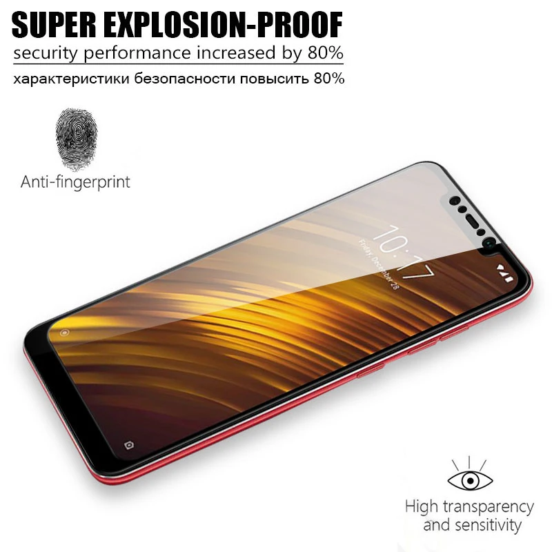 Suntaiho Full Cove Screen Protector Glass for Xiaomi Pocophone F1 High Quality Explosion-proof Tempered Glass For Xiaomi Poco F1 Suntaiho Full Cove Screen Protector Glass for Xiaomi Pocophone F1 High Quality Explosion-proof Tempered Glass For Xiaomi Poco F1