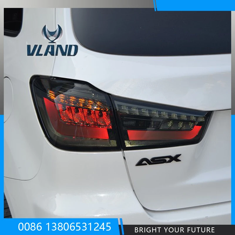 VLAND сзади лампы для Mitsubishi ASX хвост lights Out Lander 2012 2013 2014 2015 2016 2017 Изменение светодиодный фонарь задний