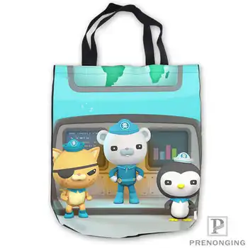 

Custom Canvas Octonauts-Gup-Pattern- ToteBags Hand Bags Shopping Bag Casual Beach HandBags Foldable 180713-06-8