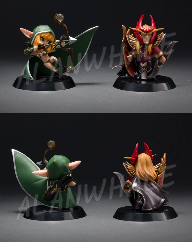 10 Types 12cm Defense Of The Ancients Dota 2 Heroes Character TI Championships PC Games Toys PVC Ac