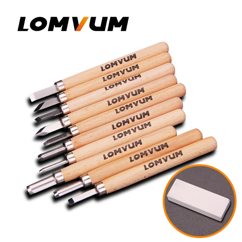 

LOMVUM Woodworking craving knife craft craver Sculpture Knife Cutter Tool Carpenter Turner Craving Chisel