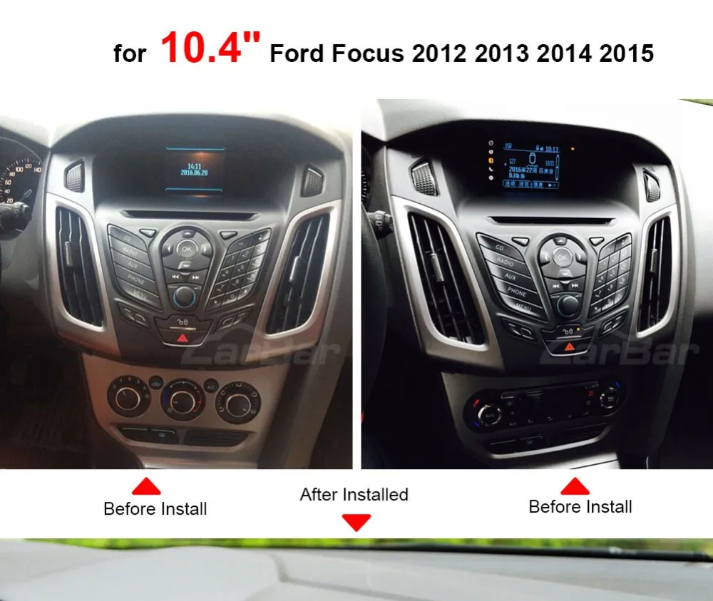 car gps for ford focus installed_01