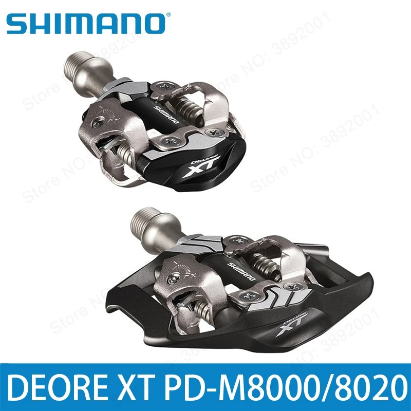 

Shimano Deore XT PD-M8000 M8020 Self-Locking SPD Pedal MTB Components Using for Bicycle Racing Mountain Bike Parts m8000 pedals