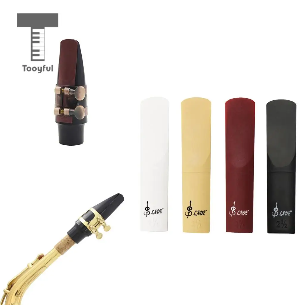 ABS Plastic Alto Sax Saxophone Reed 2.5 Strength for Wind Woodwind Instrument Parts