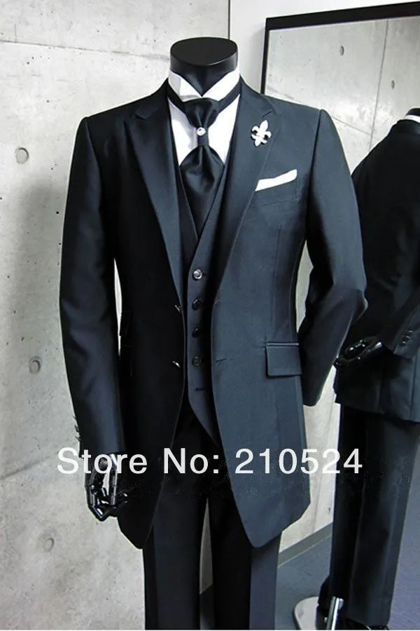 2017 Eurp Style Single Ted On Fly Smooth Vest Broom Men 2017 Eurp Style Single Ted On Fly Smooth Vest Broom Men Suits For Wedding Long Jacket Tie Pants Napkin In From Weddings Events