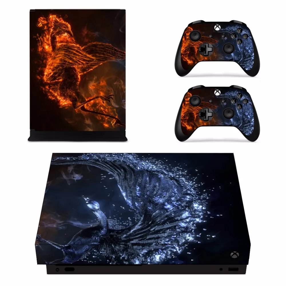 Final Fantasy XV кожи Стикеры наклейка для Microsoft Xbox One X Slim консоли и 2 контроллеры шкуры s