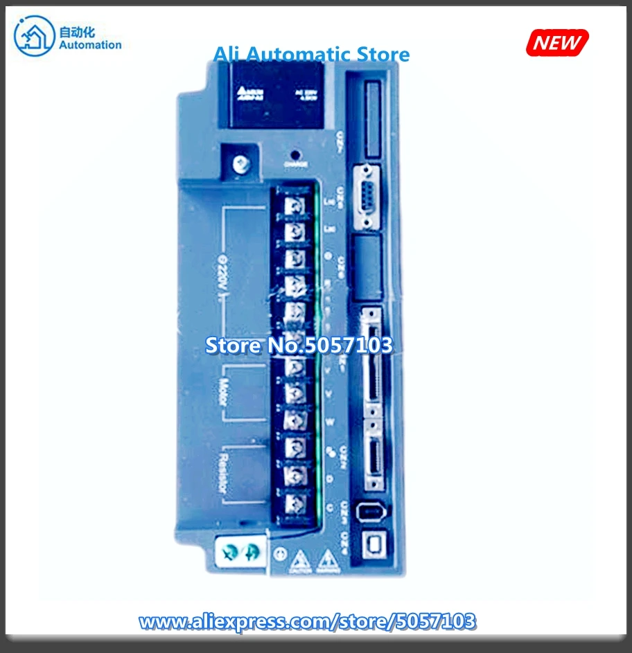US $538.52 New ASDA24523L AC Servo Drive 3ph 220V 2KW 134A With FullClosed