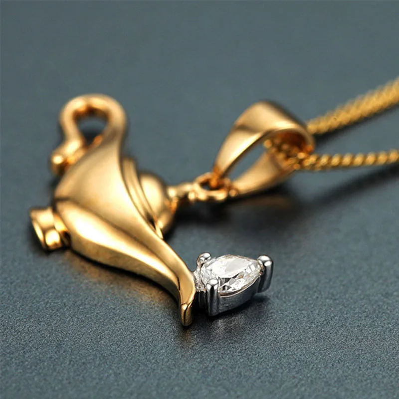 GAGAFEEL New 100% Pure 925 sterling silver magic lamp shape pendant luxury Lamp of Aladdin pendants Fine jewelry DN019 NO Chain GAGAFEEL New 100% Pure 925 sterling silver magic lamp shape pendant luxury Lamp of Aladdin pendants Fine jewelry DN019 NO Chain