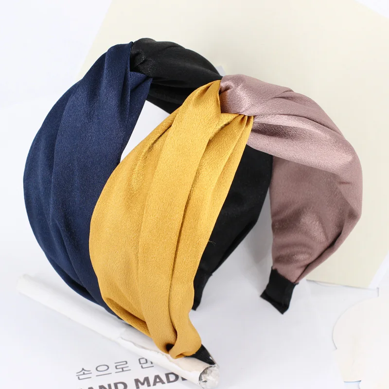 

Womens Headband Velvet Twist Hairband Bow Knot Cross Tie Cloth Headwrap Hair Band Hoop Headwear Hair Bands Accessories