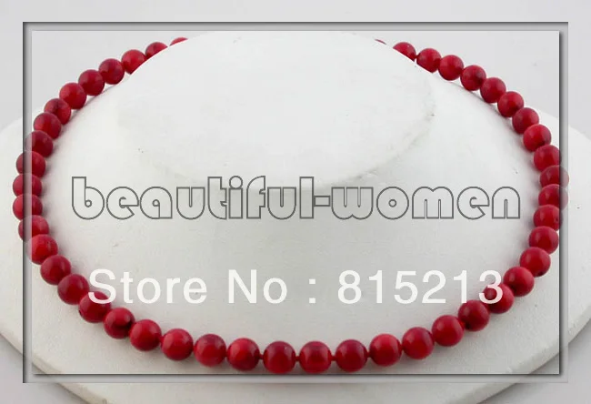 

ddh00104 17" 11mm 100% nature round red coral bead necklace 14k gold