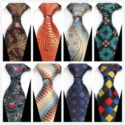 HOOYI Для мужчин цветочный шейный платок 8 см Бизнес сцепление Повседневное мужской галстук-бабочка для Для мужчин свадебные в полоску