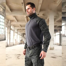 trueguard Мультикам ТДУ быстрое нападение рубашка CP 1/4 Zip Combat рубашки Мультикам Тактический ответ форма Combat Shirt MC