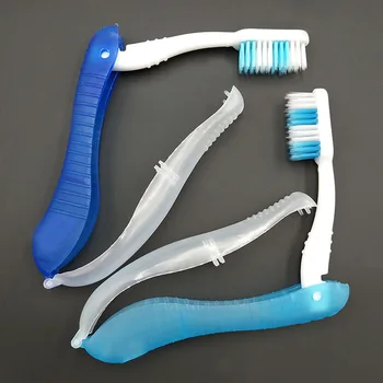 

2018 new Hygiene Oral Portable Disposable Foldable Travel Camping Toothbrush Hiking Tooth Brush Tooth Cleaning Tools