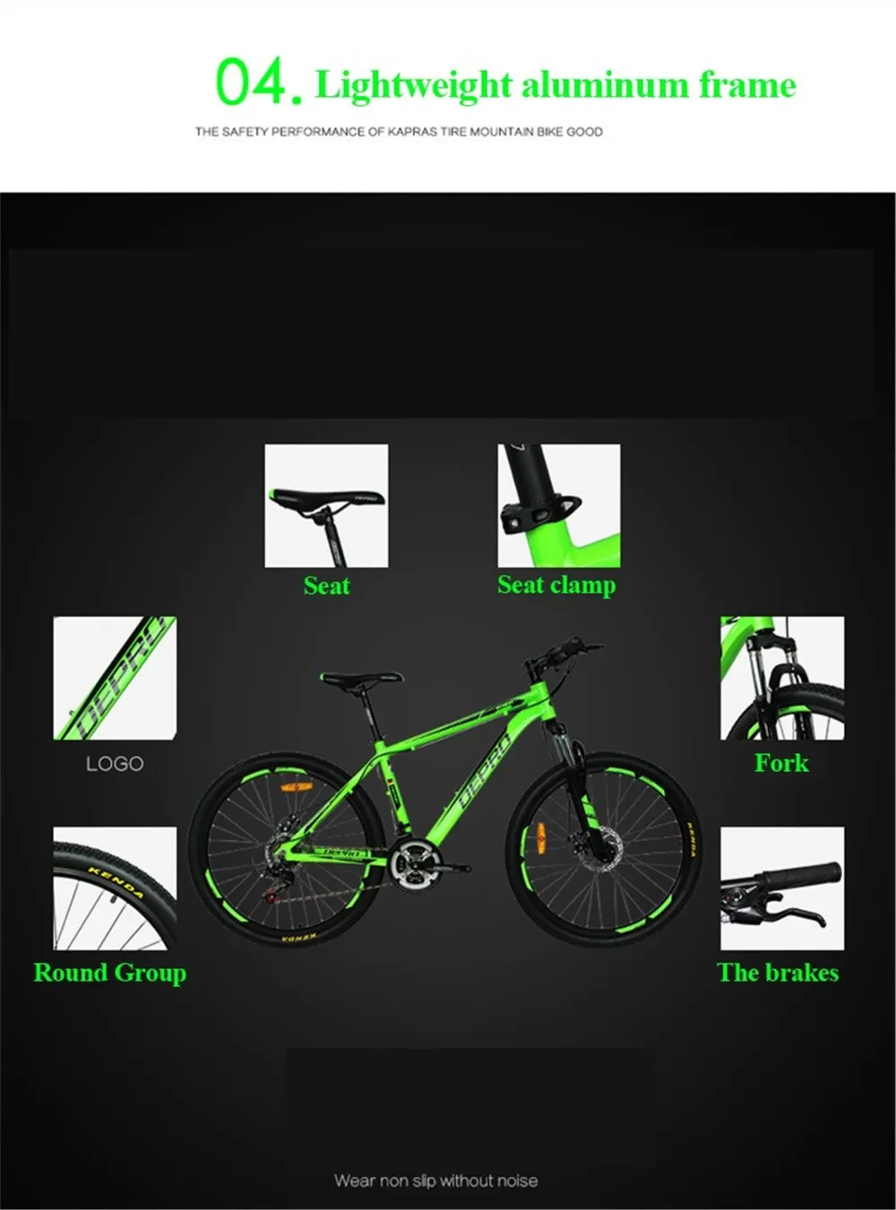 Cheap Mountain Bike Aluminum Alloy 21 speed Dual Disc Brakes 26 inch Variable Speed Drive Bicycle Men & Women Students Cycling Bicicle 12