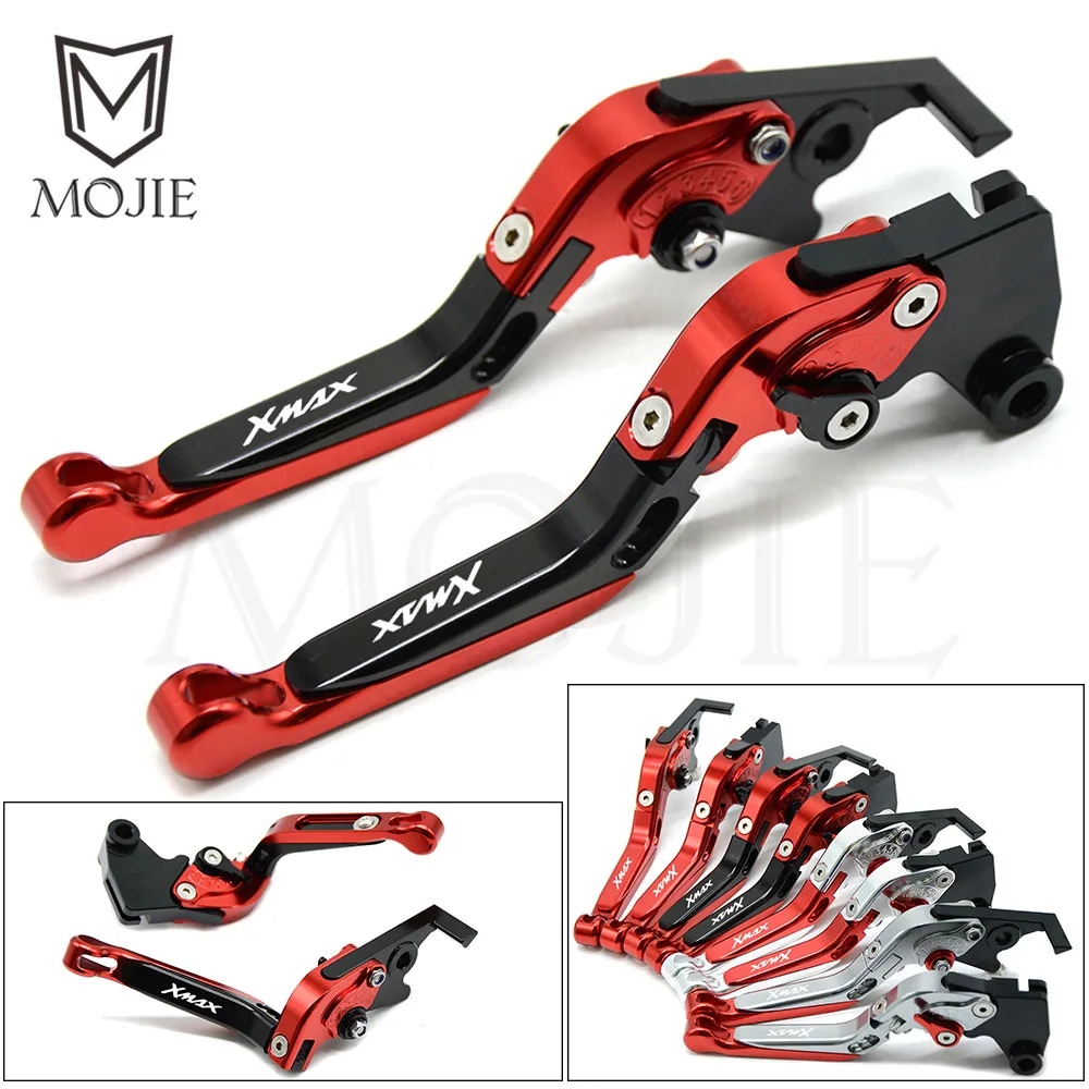 

XMAX LOGO Motorcycle CNC Aluminum Brake Clutch Levers For YAMAHA XMAX 300 X MAX X-MAX 300 XMAX300 2016-2018 2017 Levers XMAX300