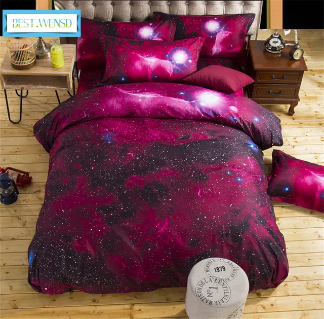 Best Wensd High Quality Bedspread Nebala Outer E Star Galaxy Best Wensd High Quality Bedspread Nebala Outer E Star Galaxy Bedding Set Microfiber Fabric Bedsheet Queen Bedcover