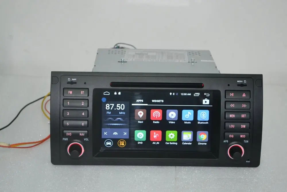 Flash Deal Android 9 for bmw E39,X5,M5,E53 car dvd,gps navigation,wifi,radio,bluetooth,Steering wheel Canbus Free 16g map,mic,touch screen 17