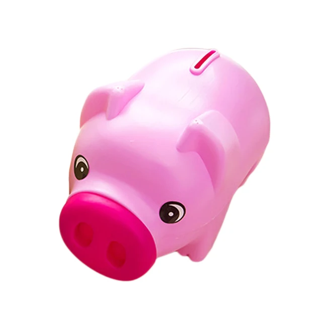 Money Box Portable Cute Plastic Piggy Bank Saving Cash Coin Money Box Portable Cute Plastic Piggy Bank Saving Cash Coin Children Toy Kids Gifts