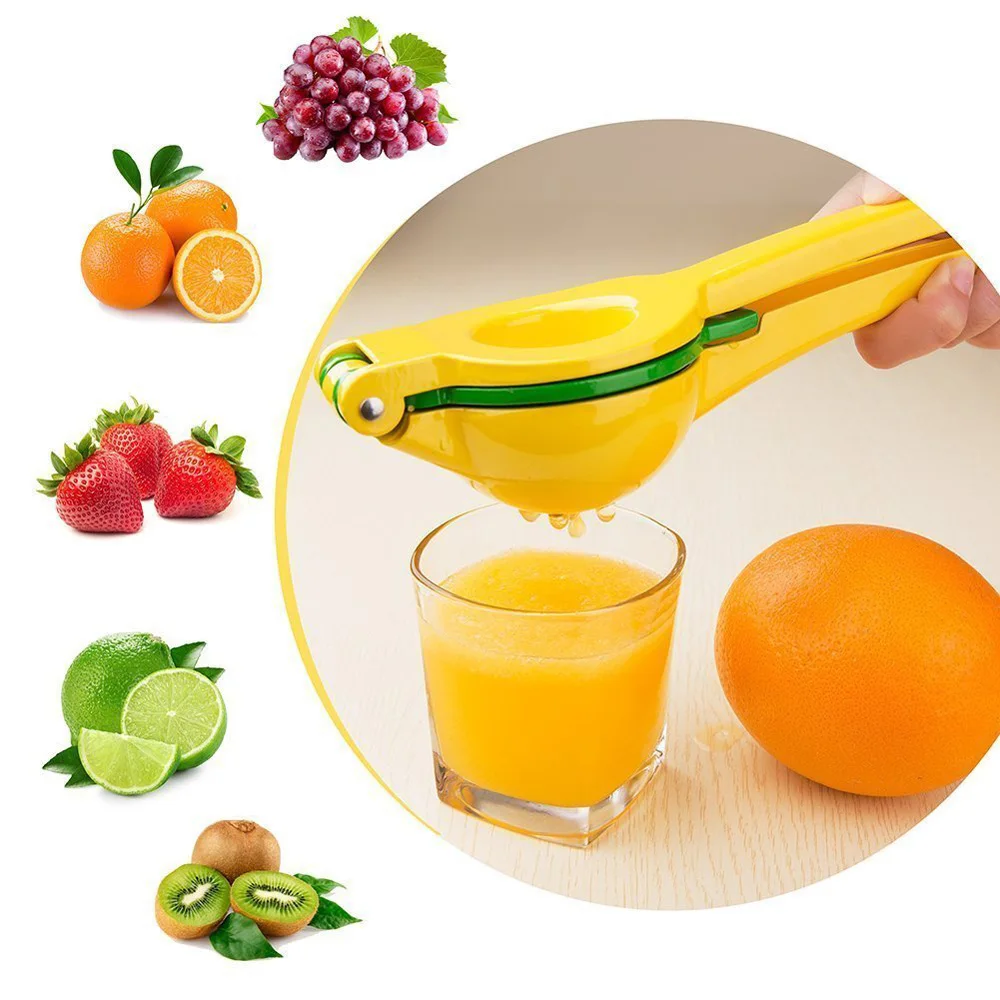 Metal Manual Citrus Press Juicer Lemon Lime Squeezer Citrus Zester