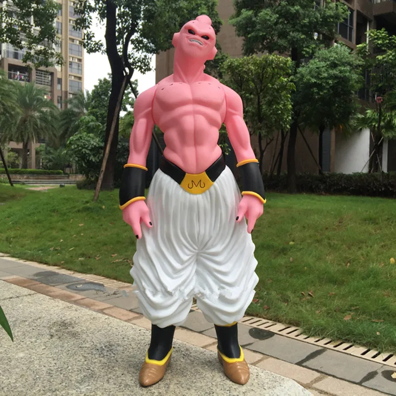 Аниме Dragon Ball Z последний босс Majin Buu 43 см ПВХ Статуя ПВХ фигурка Коллекция Модель игрушки X2006