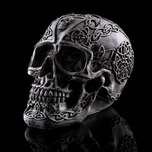 Модель черепа, товары для медицинских исследований, форма скелет для Хэллоуина, украшение для дома, офиса, подарки, детские игрушки, форма для изготовления черепа