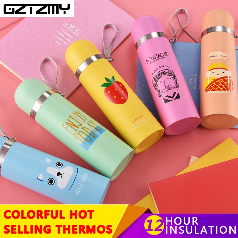 GZTZMY вакуумная Термочашка моя бутылка для воды boottle мой лучший кофе термос гаррафа
