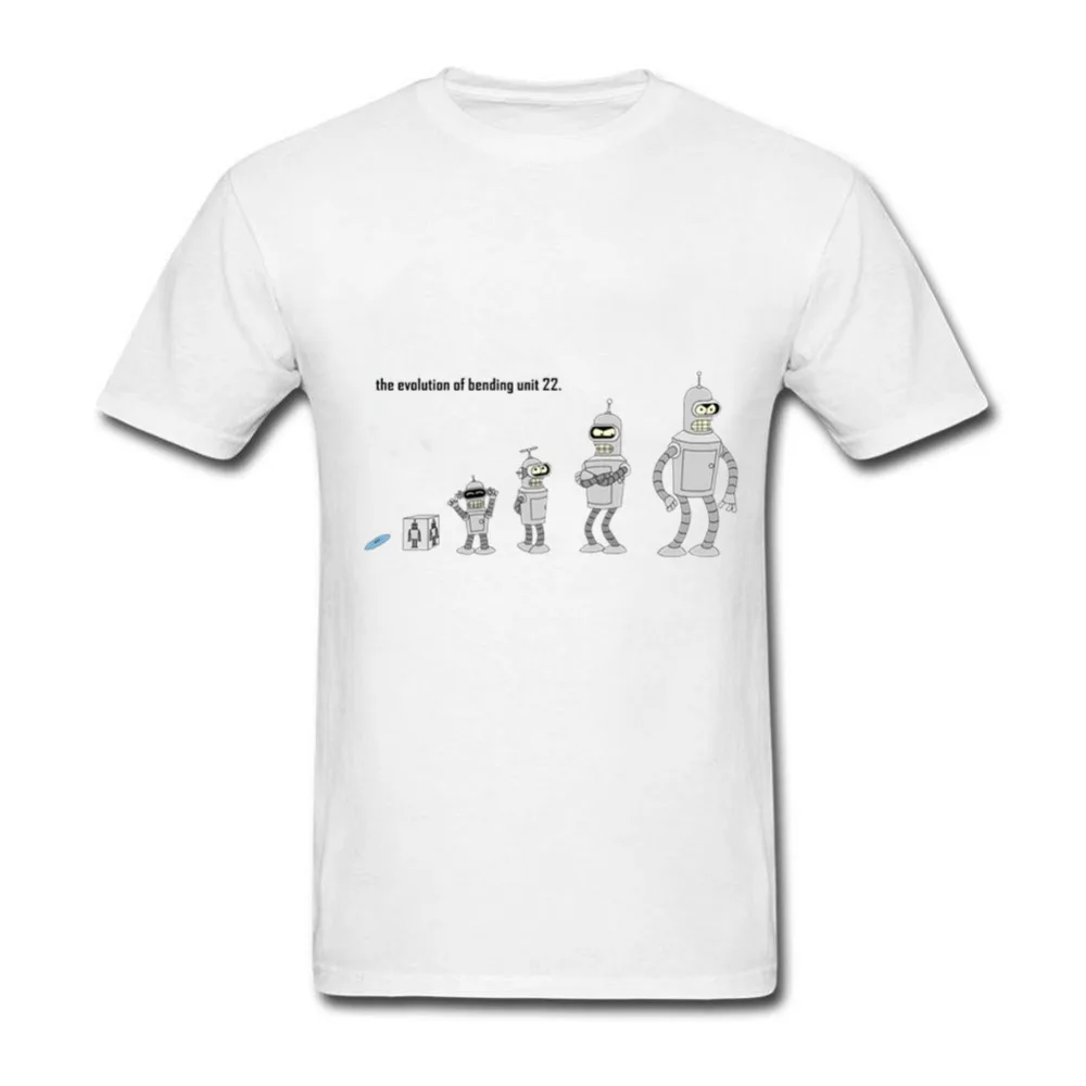 Мужские футболки futurama bender с аниме принтом плюс размер 3XL футболка Homme летние