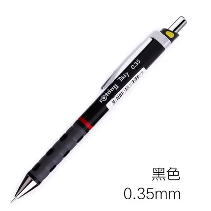 Немецкий механический карандаш rotring tikky 0,35& 0,5& 0,7& 1,0 студенческий карандаш для рисования Tikky 1 шт./лот - Цвет: as picture 1pcs