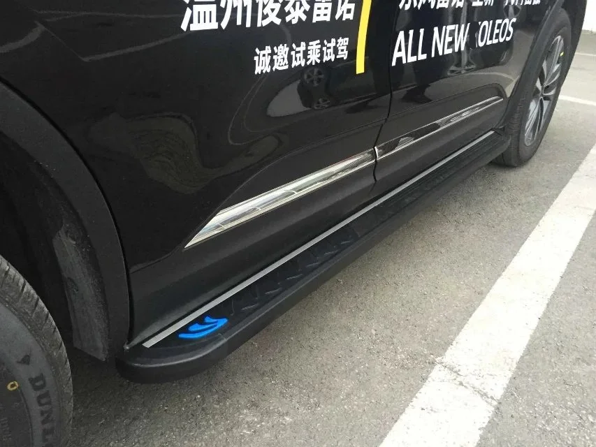 Черный, хорошее качество, алюминий для Renault Koleos, подножка борта Nerf