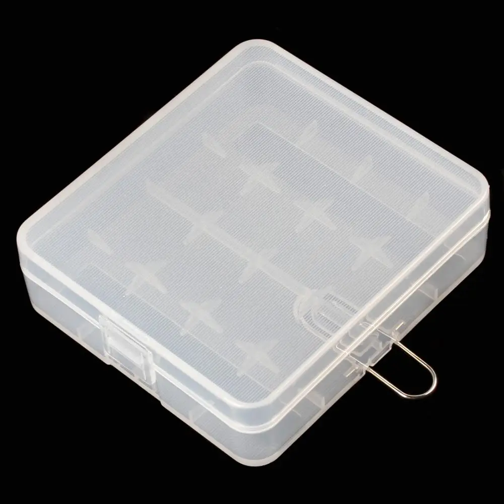 

2PCS Soshine Portable Hard Plastic Case Holder Storage Box for 4 x 18650 Batteries