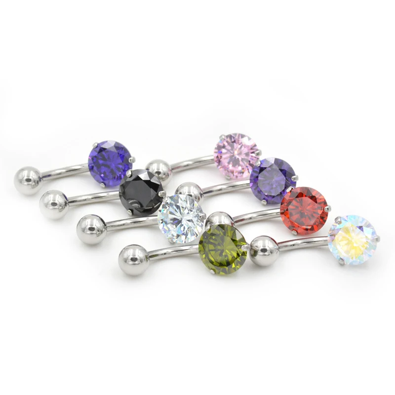 Bohemian Cz Zircon Body Piercing Jewelry Earrings For Piercing Navel